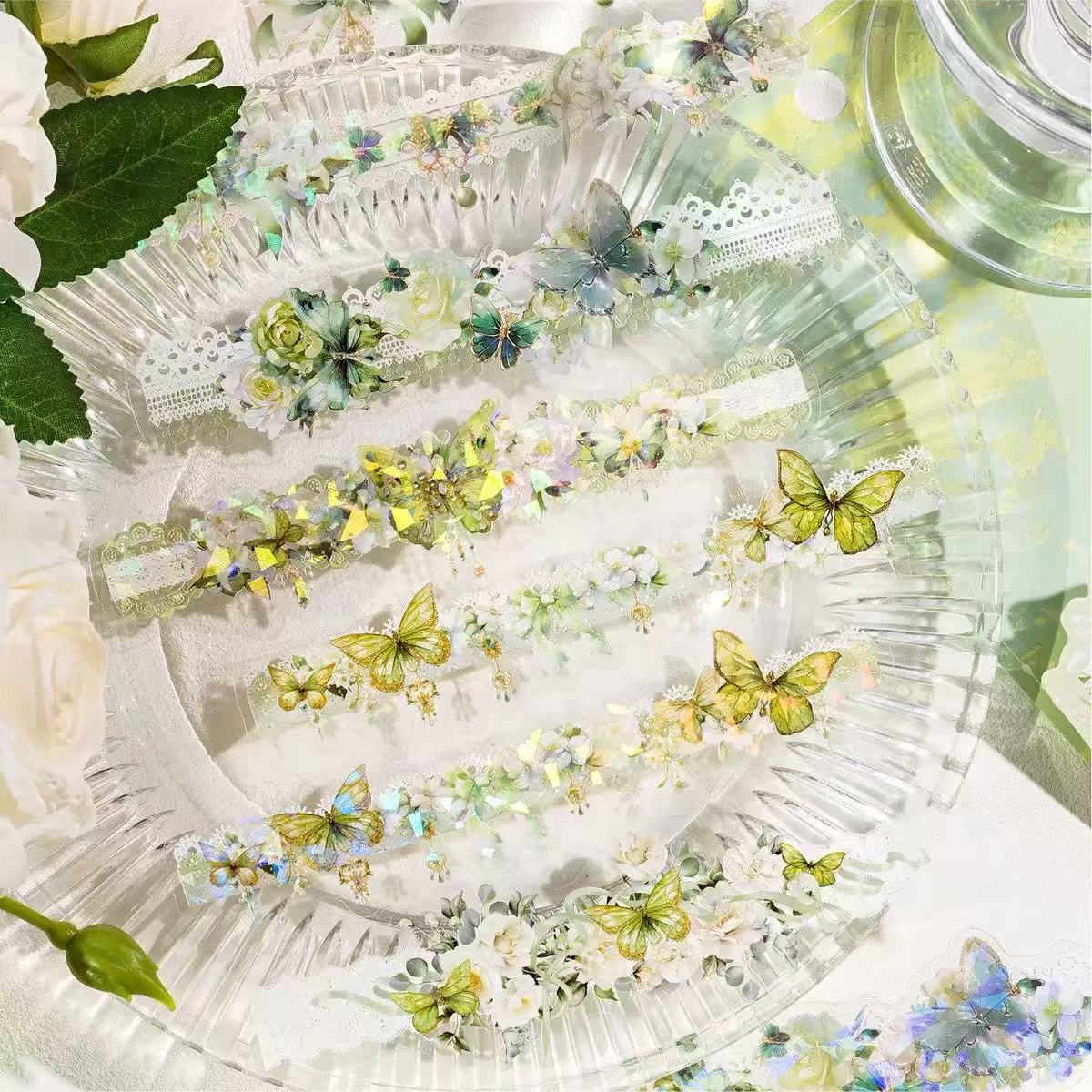 Dream series long butterfly stickers