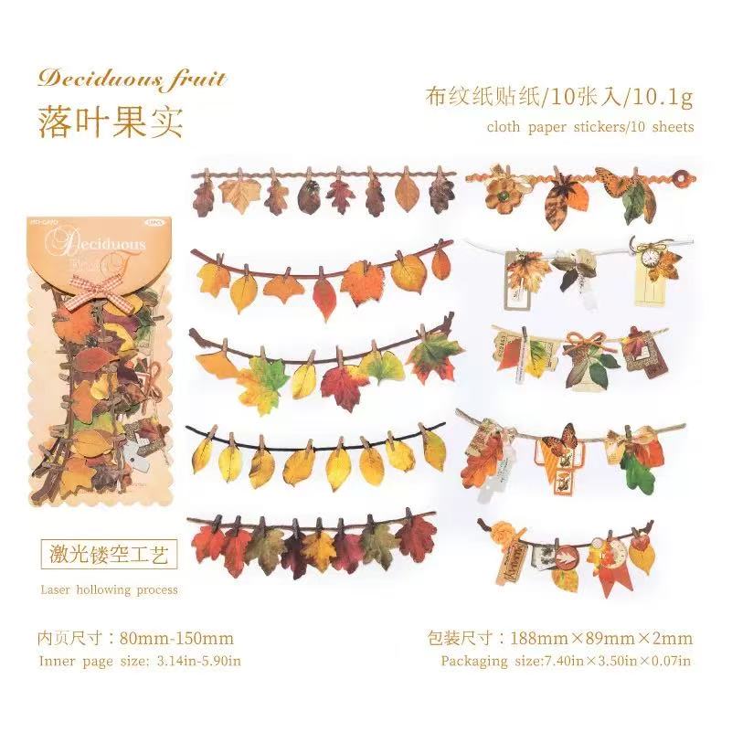 Handmade queuing retro creative stickers